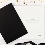 Personalizowana Minimalistyczna kartka z życzeniami z kolorowym tekstem - See You
